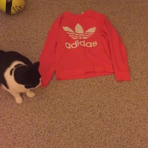 EUC Adidas girls size L pullover